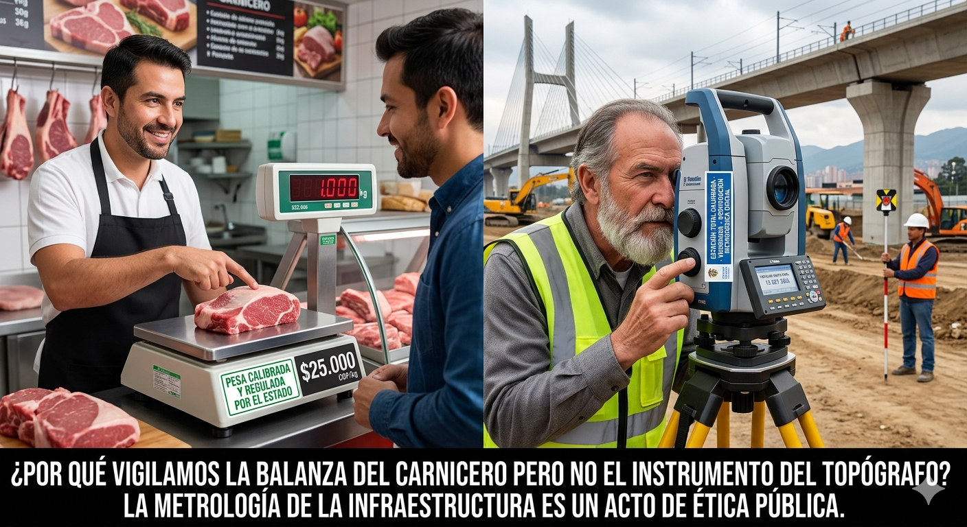 ¿Por qué vigilamos la balanza del carnicero pero no el instrumento del topógrafo?